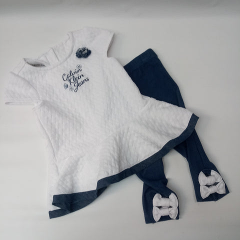 2pc Short Sleeve Outfit by Calvin Klein      Size 6-9m