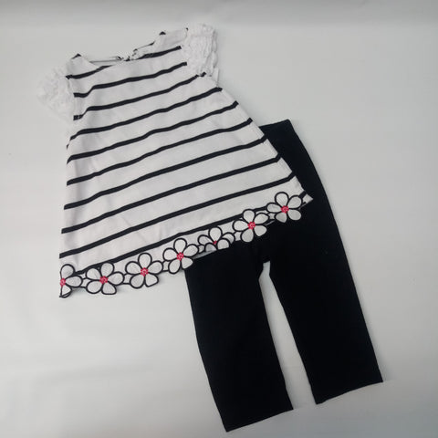 2pc Short Sleeve Outfit by First Impressions     Size 3-6m