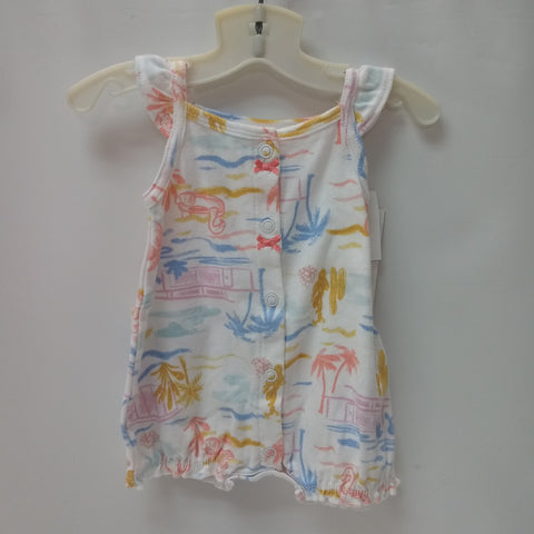 Short Sleeve Romper  by Carters  Size NB