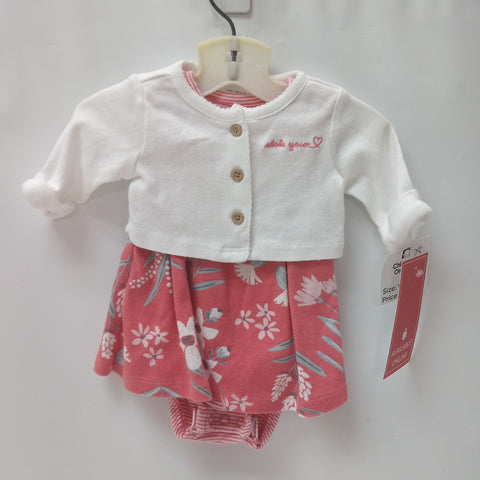 Short Sleeve 2pc Outfit by Carters  Size NB