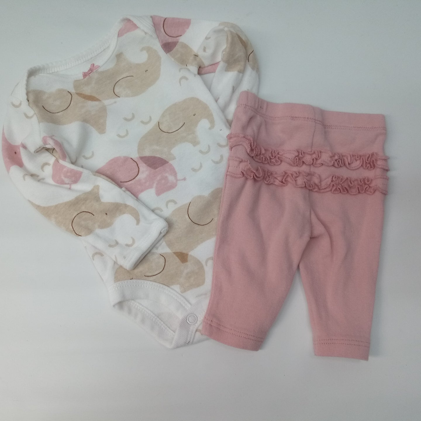 Long Sleeve 2pc Outfit by Carters  Size NB