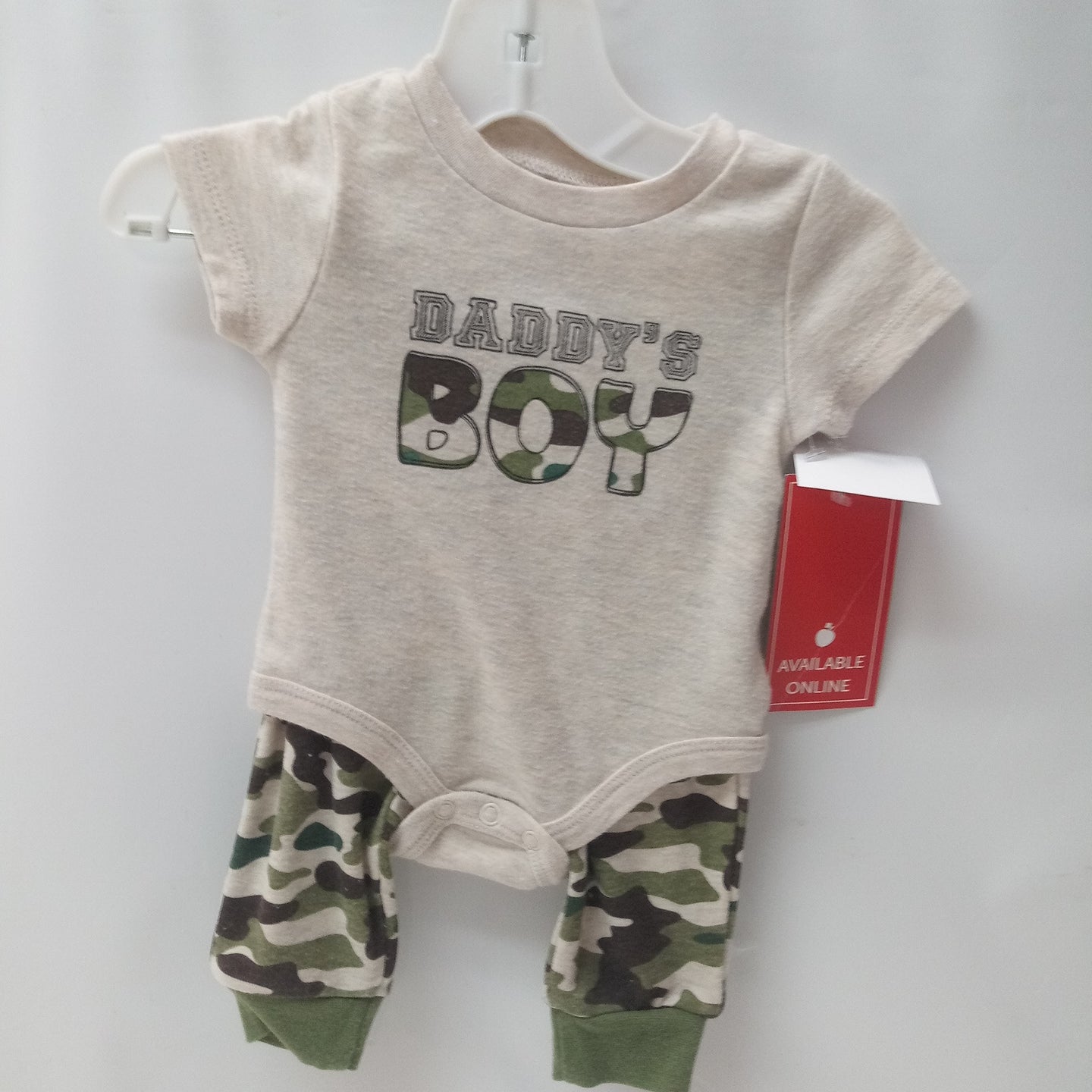 Short Sleeve 2pc Outfit by Baby Essentials    Size 6m