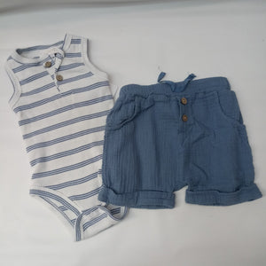 Short Sleeve 2pc Outfit by Simple Joys by Carters   Size 18m