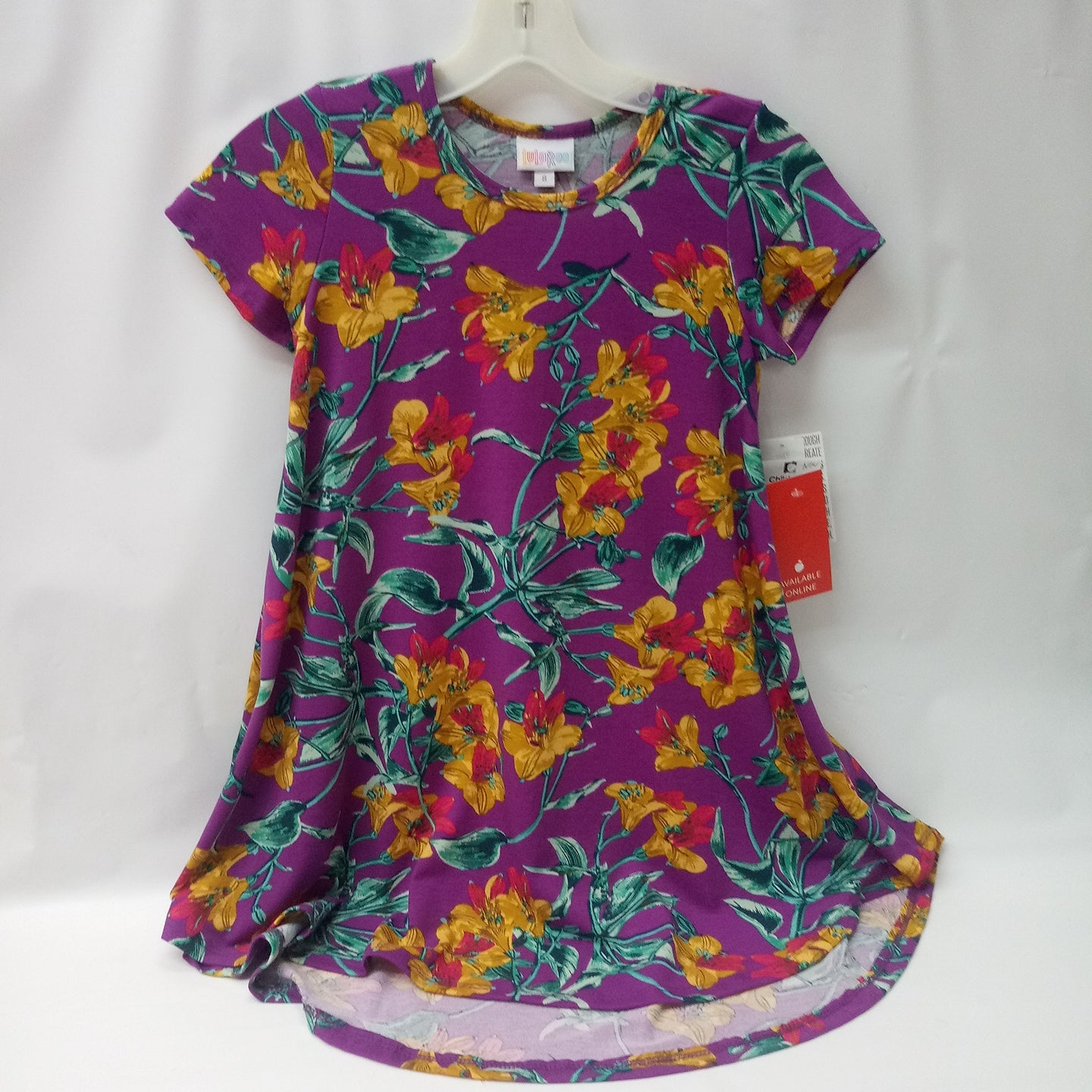 NEW Short Sleeve Dress by LulaRoe    Size 8