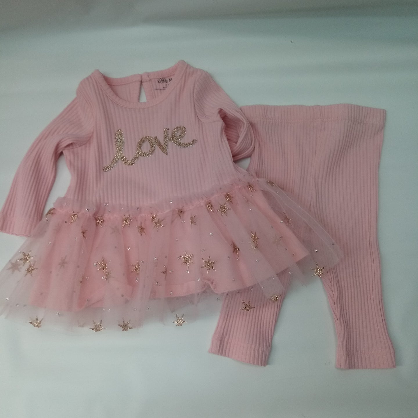 Long Sleeve 2pc Outfit  by Little Me     Size 3m