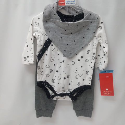 NEW Long Sleeve 2pc Outfit by Kidgets     Size 0-3m