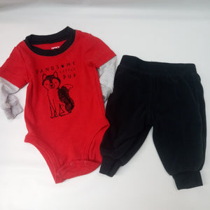 Long Sleeve 2pc Outfit by Carters    Size 3m