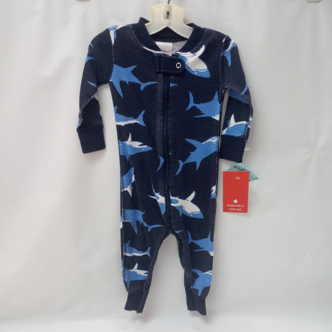 Long Sleeve 1pc Pajamas by Hanna Anderson     Size 6-12m