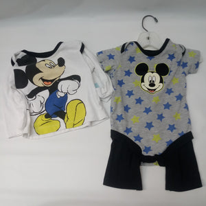 Long Sleeve 3pc Outfit  by Disney Baby  Size 6-9m