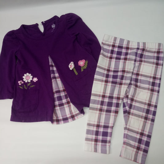 Long Sleeve 2pc Outfit  by Kids Headquaters     Size 12m