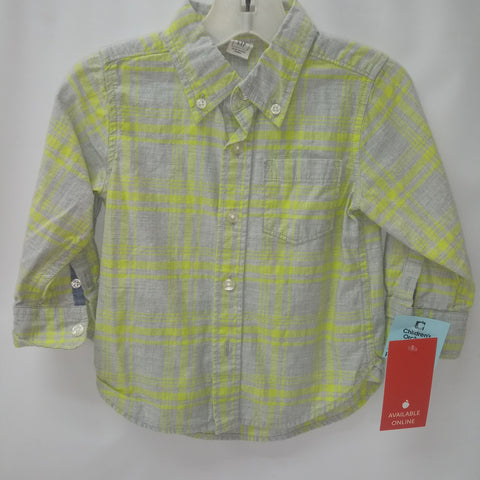 Long Sleeve Button Up Shirt by Baby Gap   Size 18-24m