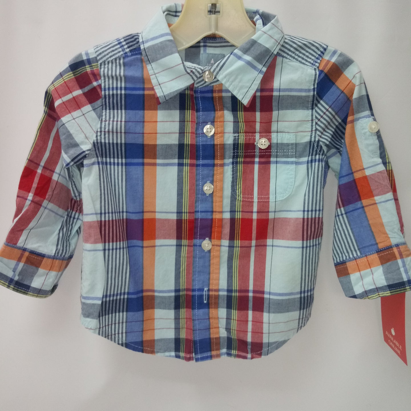 Long Sleeve Button Up Shirt by Baby Gap   Size 12-18m