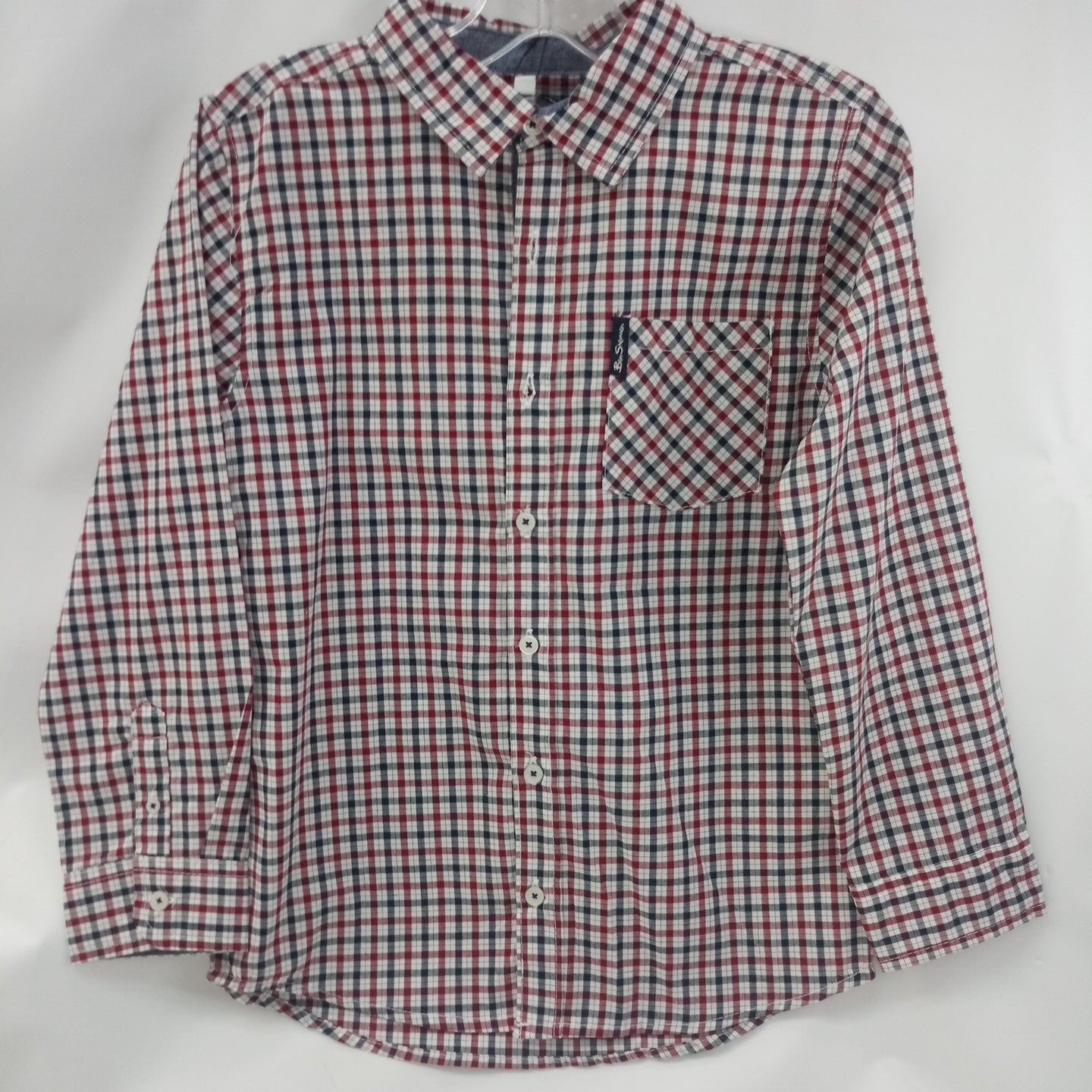 NEW Long Sleeve Button Down Shirt by Ben Sherman      Size 7