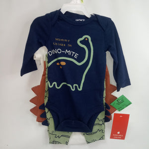 NEW Long Sleeve 4pc Outfit  By Carters Size 3M