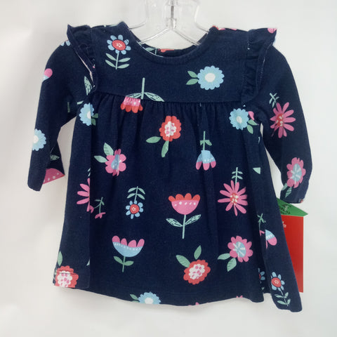 Long Sleeve 1pc Dress  by Carters   Size 3m