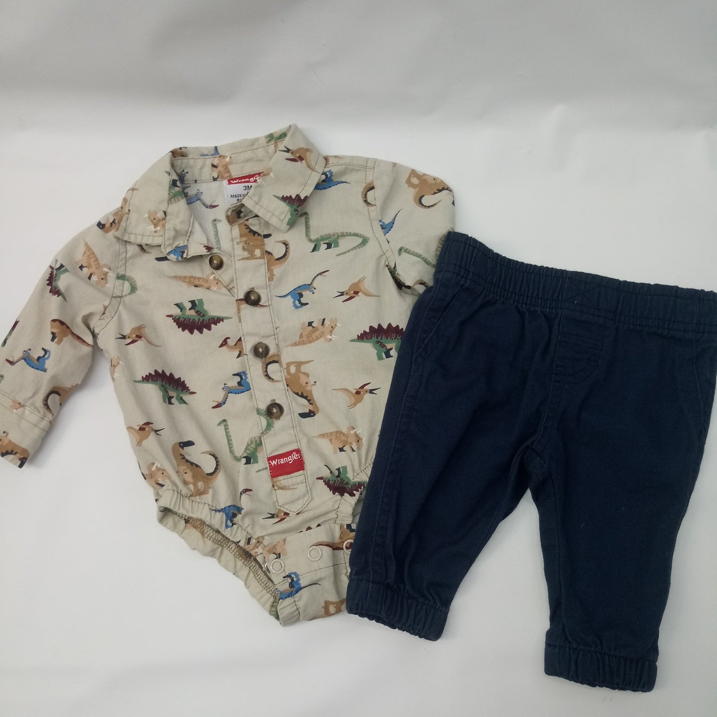 Long Sleeve 2pc Outfit  by Wrangler     Size 3m