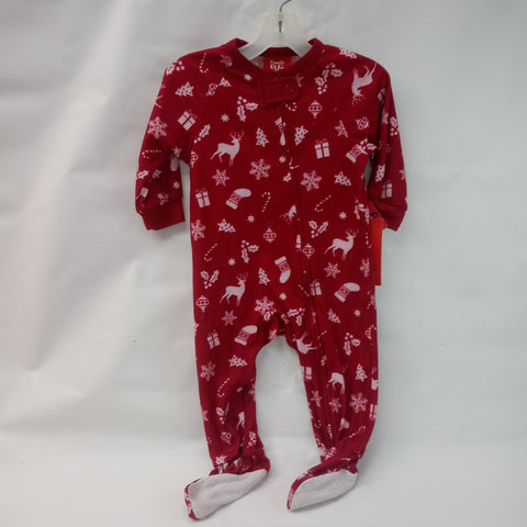 Long Sleeve 1pc Pajamas  by Family PJs Macys    Size 12m