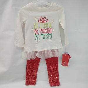 NEW Long Sleeve 2pc Outfit by Cat & Jack    Size 2T