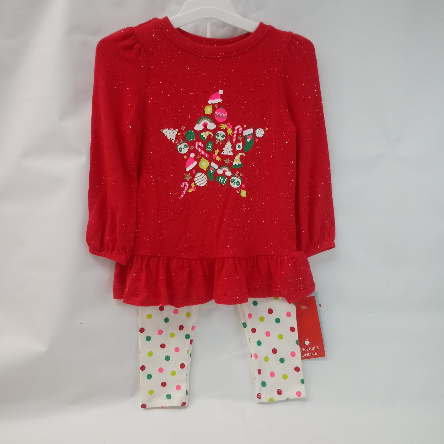 NEW Long Sleeve 2pc Outfit by Cat & Jack    Size 2T