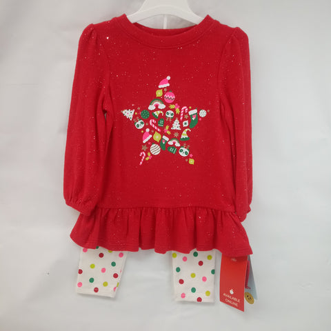 NEW Long Sleeve 2pc Outfit by Cat & Jack      Size 12m