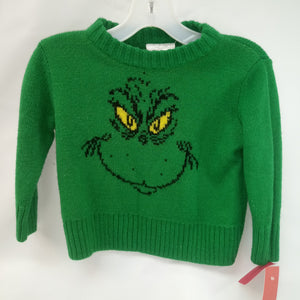 Long Sleeve Sweater  by The Grinch        Size 12m