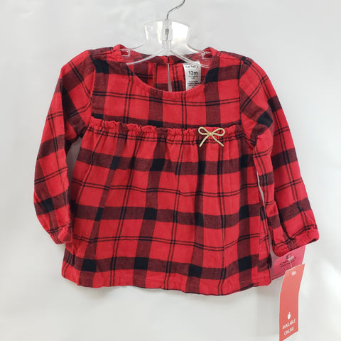 NEW Long Sleeve Shirt by Carters  Size 12m