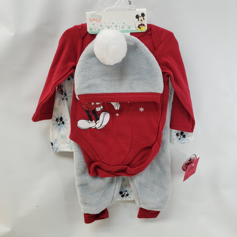 NEW Long Sleeve 4pc Outfit by Disney Size 3m