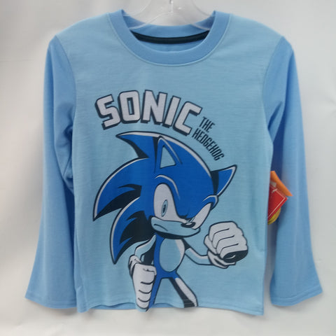 NEW Long Sleeve Shirt by Sonic the Hedgehog      Size 6-7