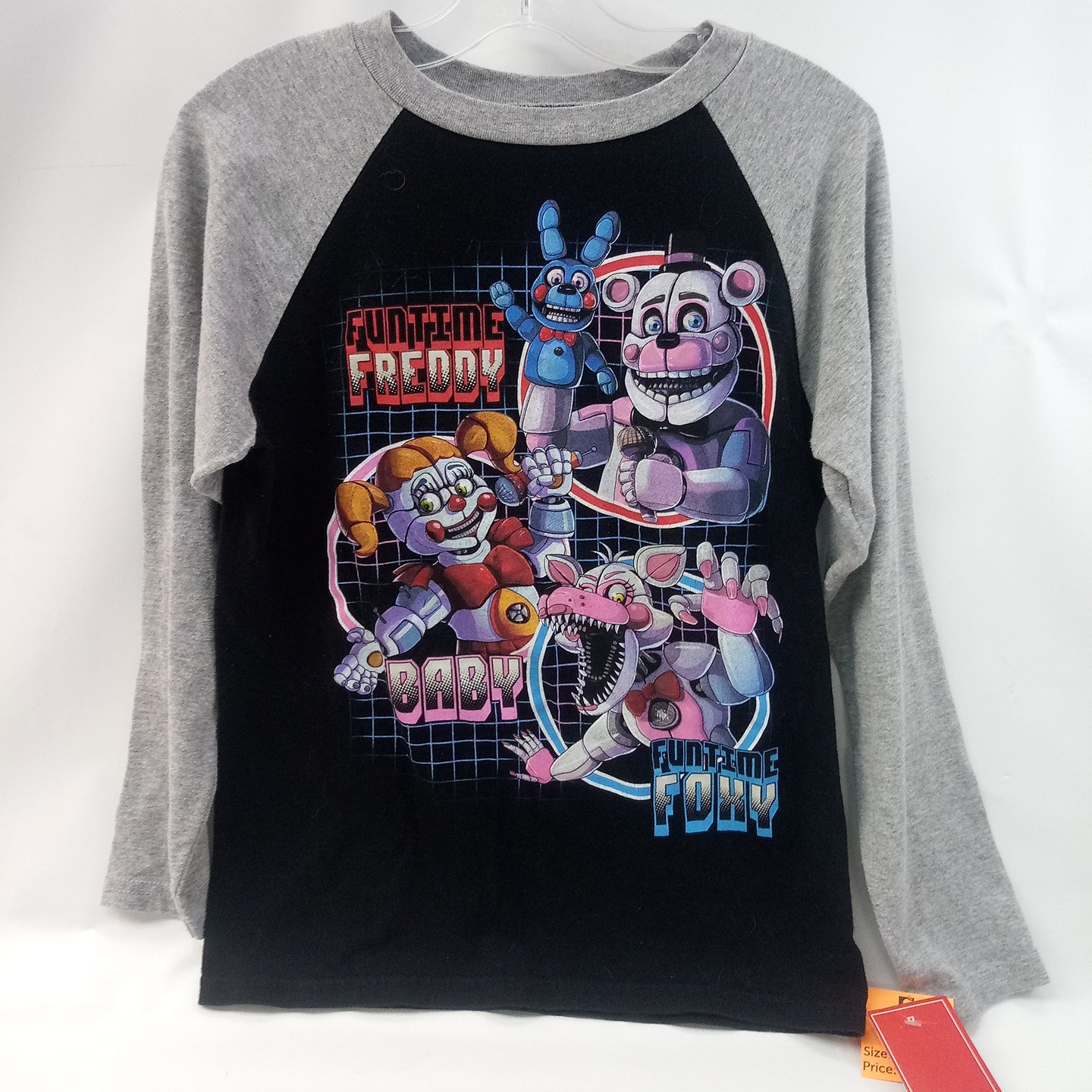 Long Sleeve Shirt by Five Nights at Freddy's     Size 6-7