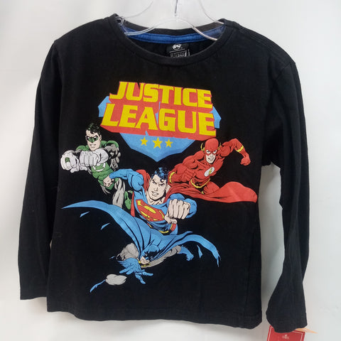 Long Sleeve Shirt by DC Justice League     Size 6