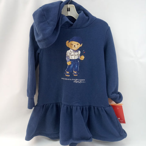 Long Sleeve Dress by Polo Ralph Lauren    Size 4T