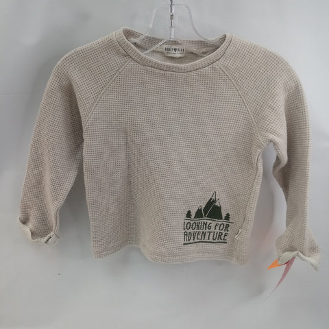 Long Sleeve Sweat Shirt by Rabbit Bear     Size 3T