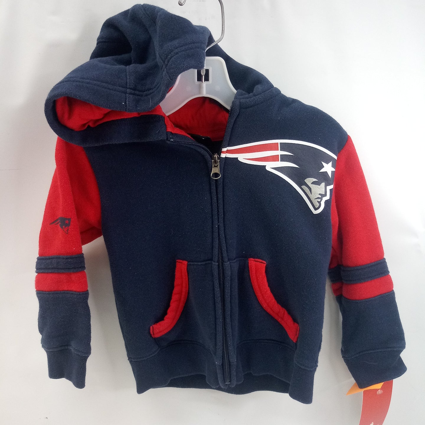 Long Sleeve Zip up Sweater by NFL    Size 3