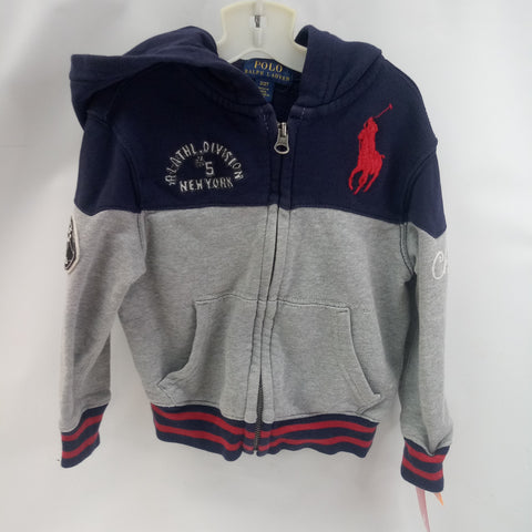 Zip up Hoodie by Polo Ralph Lauren 2T