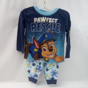 NEW Long Sleeve 2pc Pajama Set by Paw Patrol nickelodeon   Size 2T