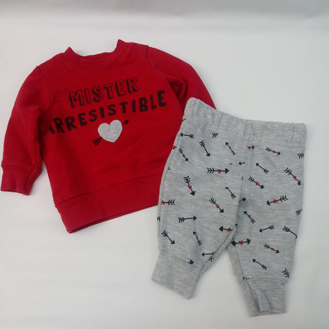 Long Sleeve 2pc Outfit by Just One You by Carters    Size 3m