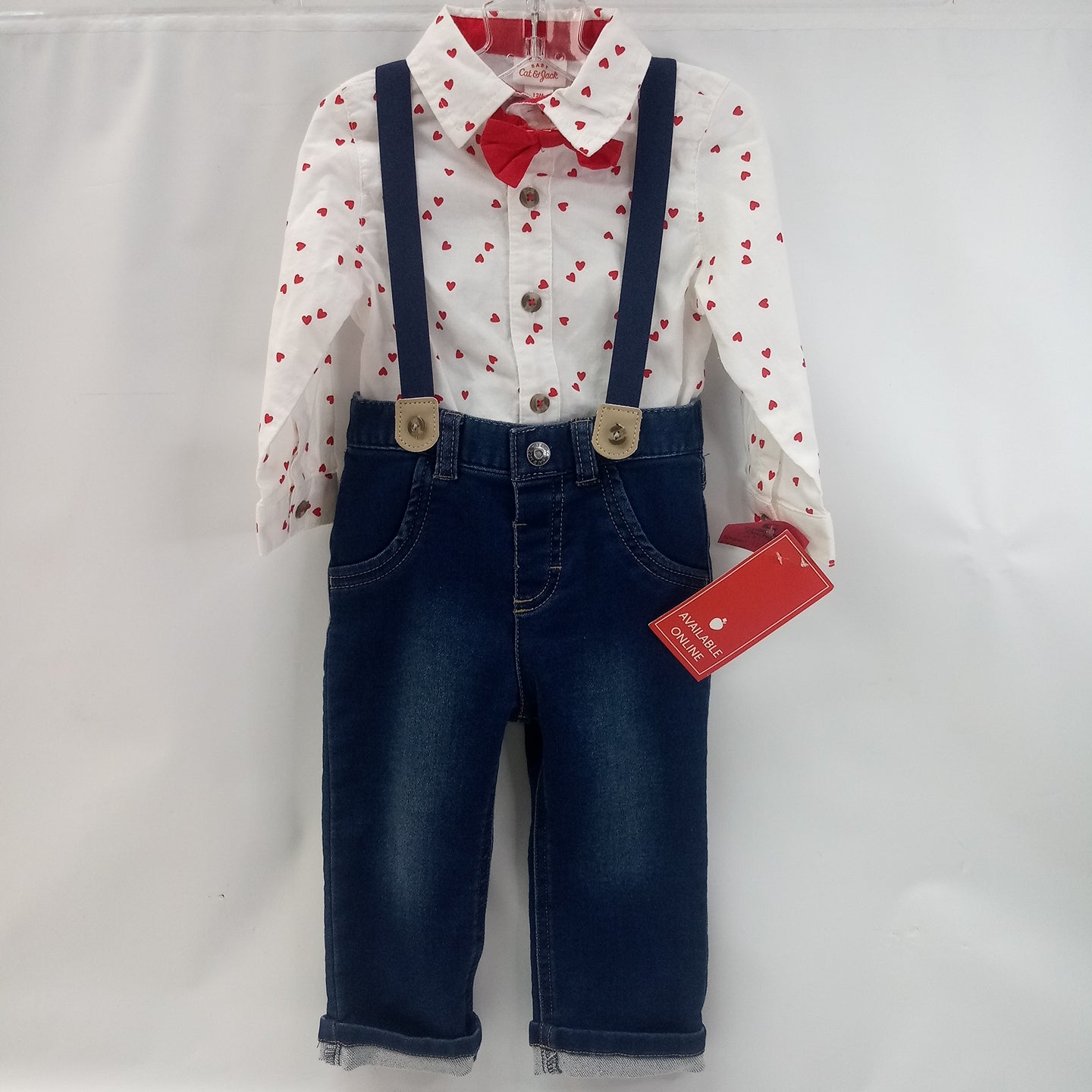 Long Sleeve 3pc Outfit by Baby Cat & Jack     Size 12m