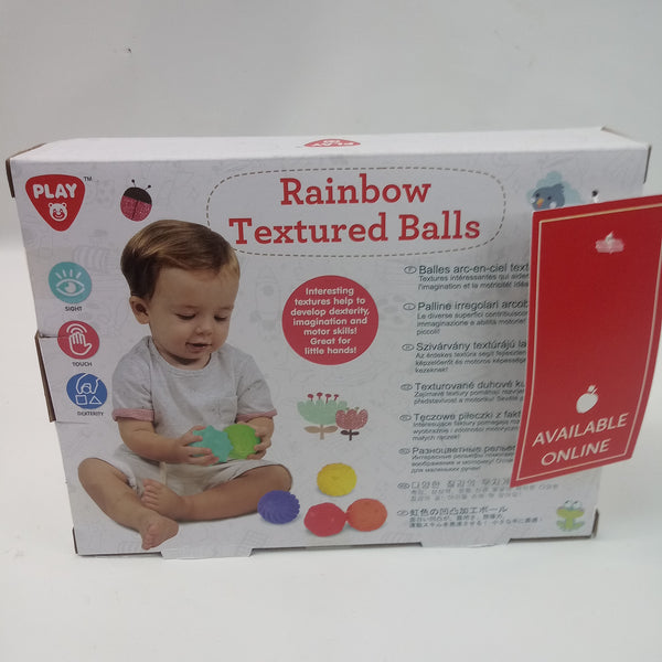 PLAYGO ART Rainbow Textured Balls Set