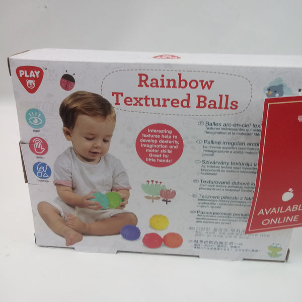 PLAYGO ART Rainbow Textured Balls Set