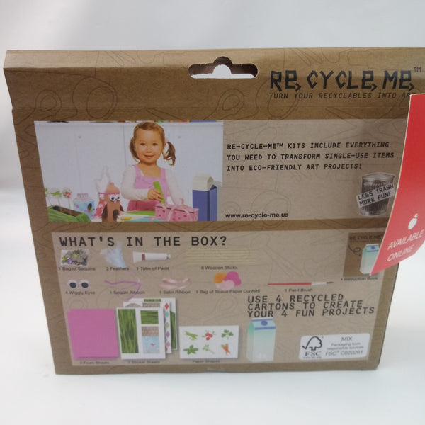 Re, Cycle, Me, Recyclable Art Craft Set