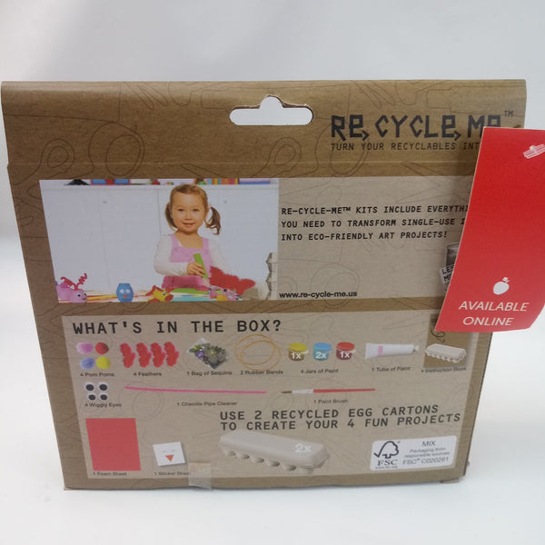 Re, Cycle, Me, Recyclable Art Craft Set