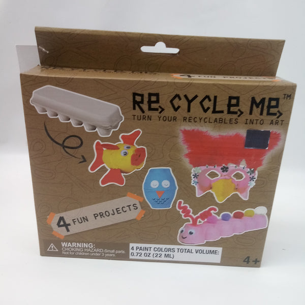 Re, Cycle, Me, Recyclable Art Craft Set