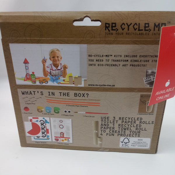 Re, Cycle, Me, Recyclable Art Craft Set