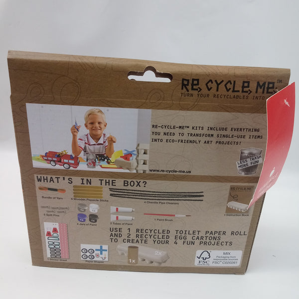 Re, Cycle, Me, Recyclable Art Craft Set