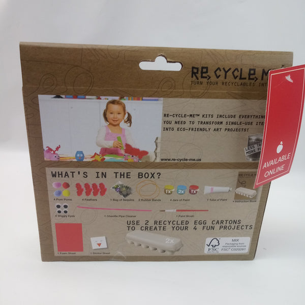 Re, Cycle, Me, Recyclable Art Craft Set