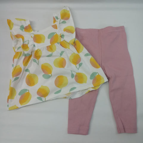 Short Sleeve 2pc Outfit by Carters    Size 12m