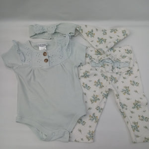 Short Sleeve 2pc Outfit by Nicole Hiller NY    Size 6-9m