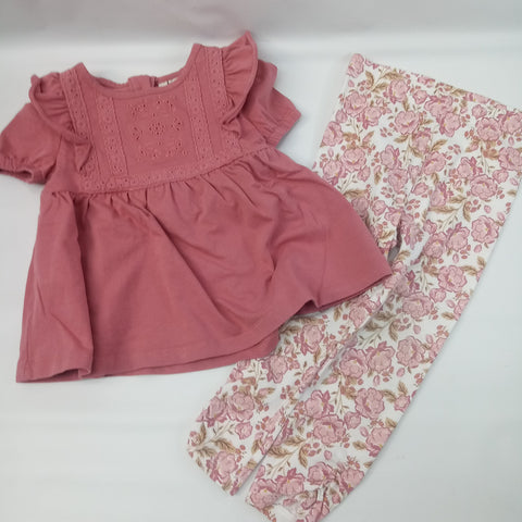 Short Sleeve 2pc Outfit by HG Happily Grey Kids     Size 18m