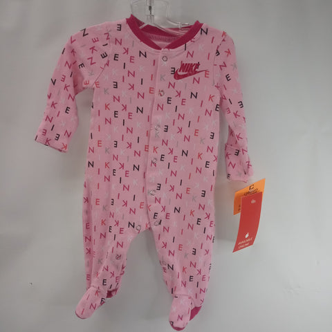 Long Sleeve 1pc Pajamas   by Nike     Size 3m