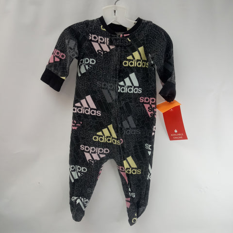 Long Sleeve 1pc Pajamas   by Adidas    Size 3m